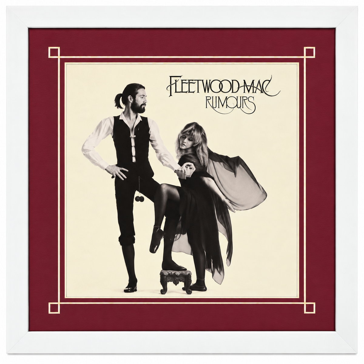 12" LP Record Album Frame for Sleeve with Mat