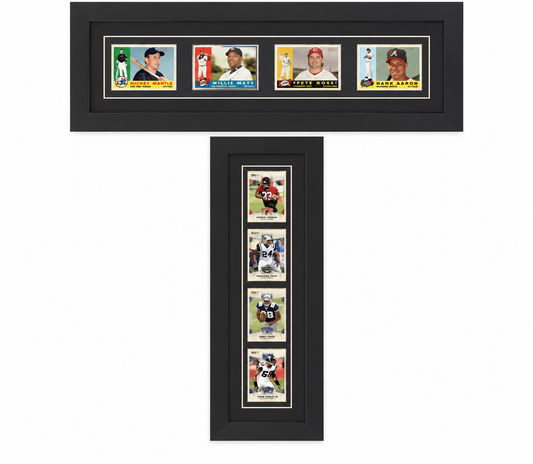 Four Trading Card Frame - Horizontal