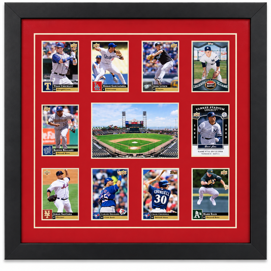 Ten Trading Card Frame with Photo