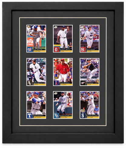 Nine Trading Card Frame