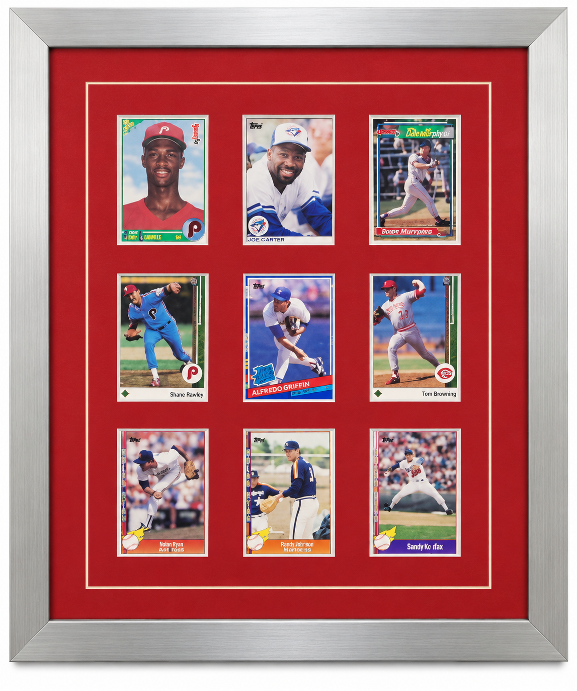Nine Trading Card Frame
