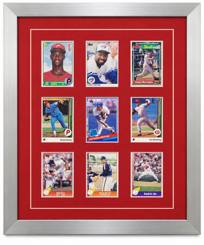 Nine Trading Card Frame