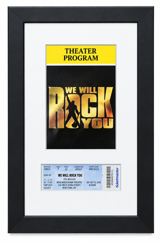 Theater Frame with Ticket