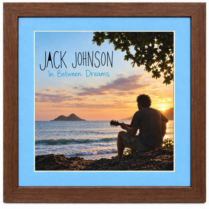 12" LP Record Album Frame for Sleeve with Mat (NO TRIM)