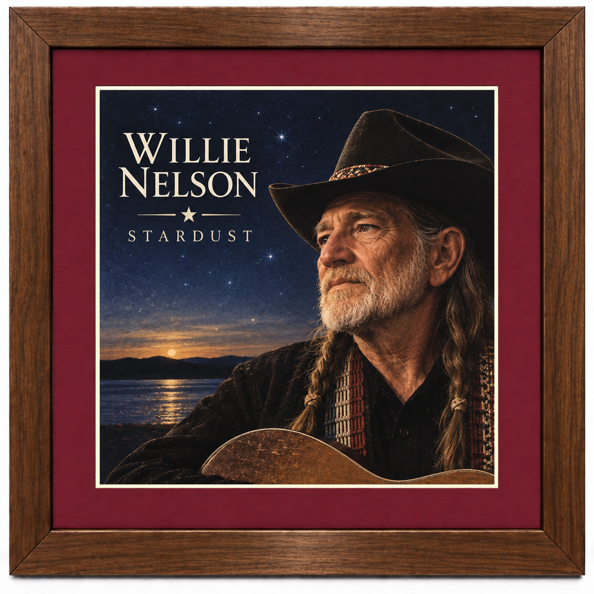 12" LP Record Album Frame for Sleeve with Mat (NO TRIM)