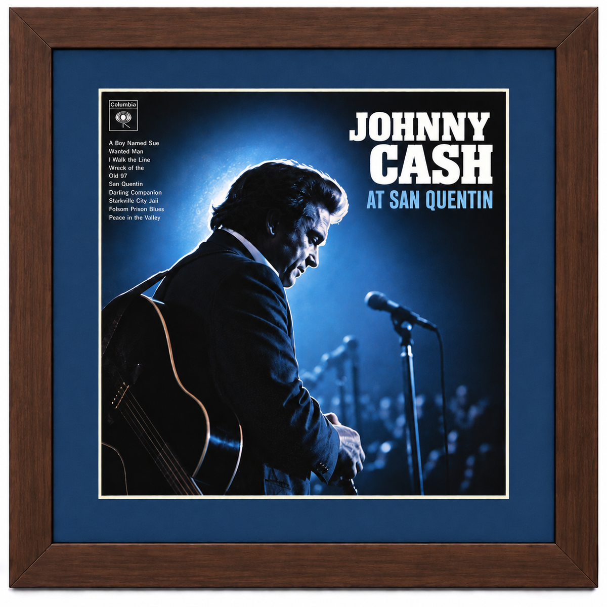 12" LP Record Album Frame for Sleeve with Mat (NO TRIM)