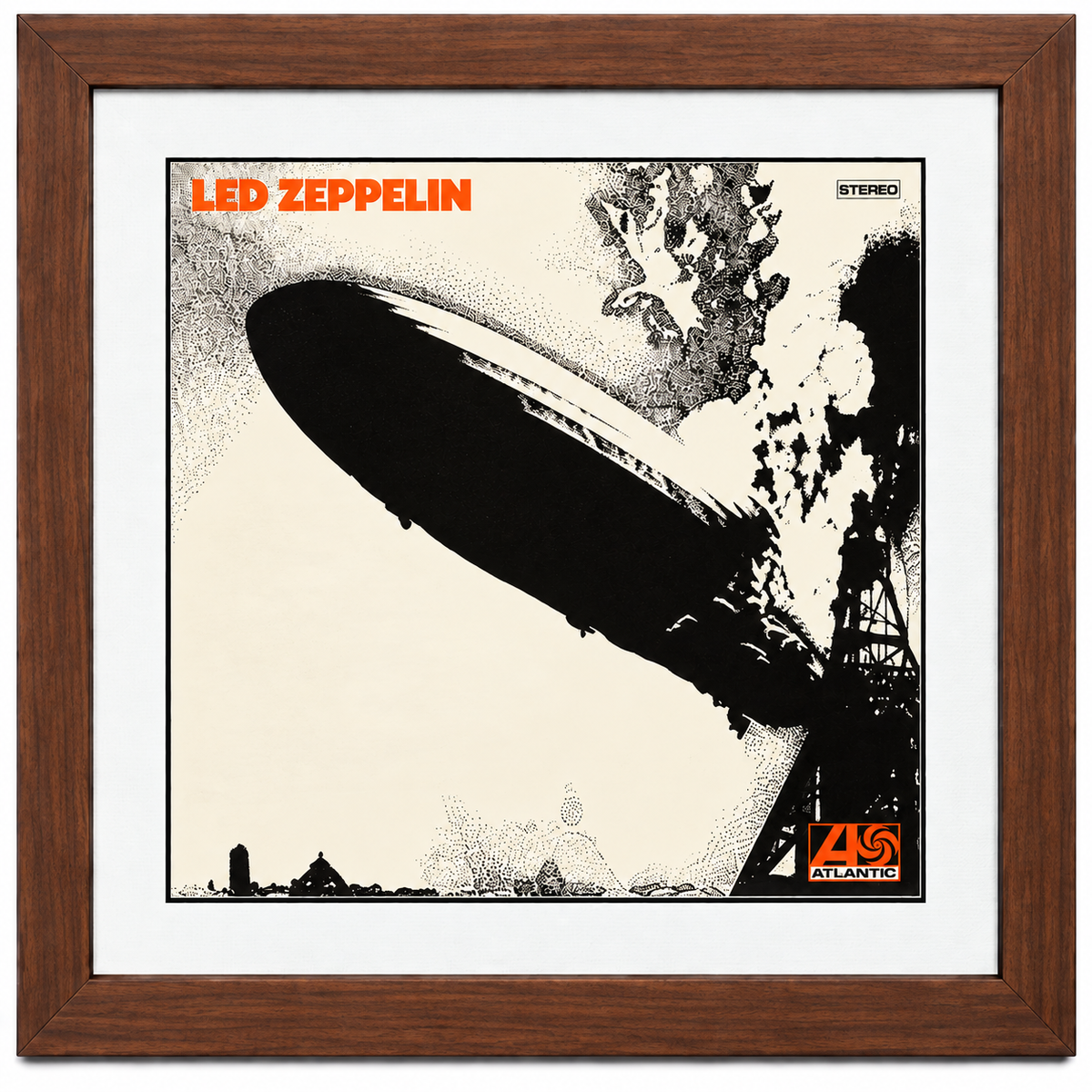 12" LP Record Album Frame for Sleeve with Mat (NO TRIM)