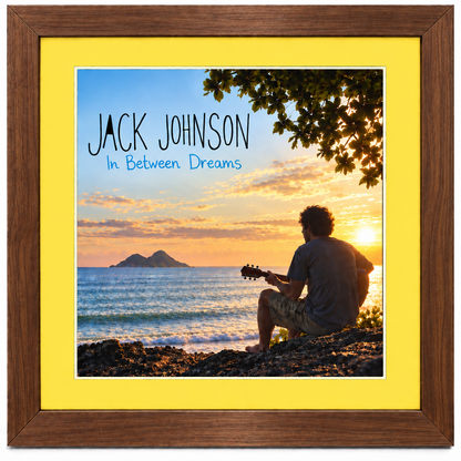 12" LP Record Album Frame for Sleeve with Mat (NO TRIM)