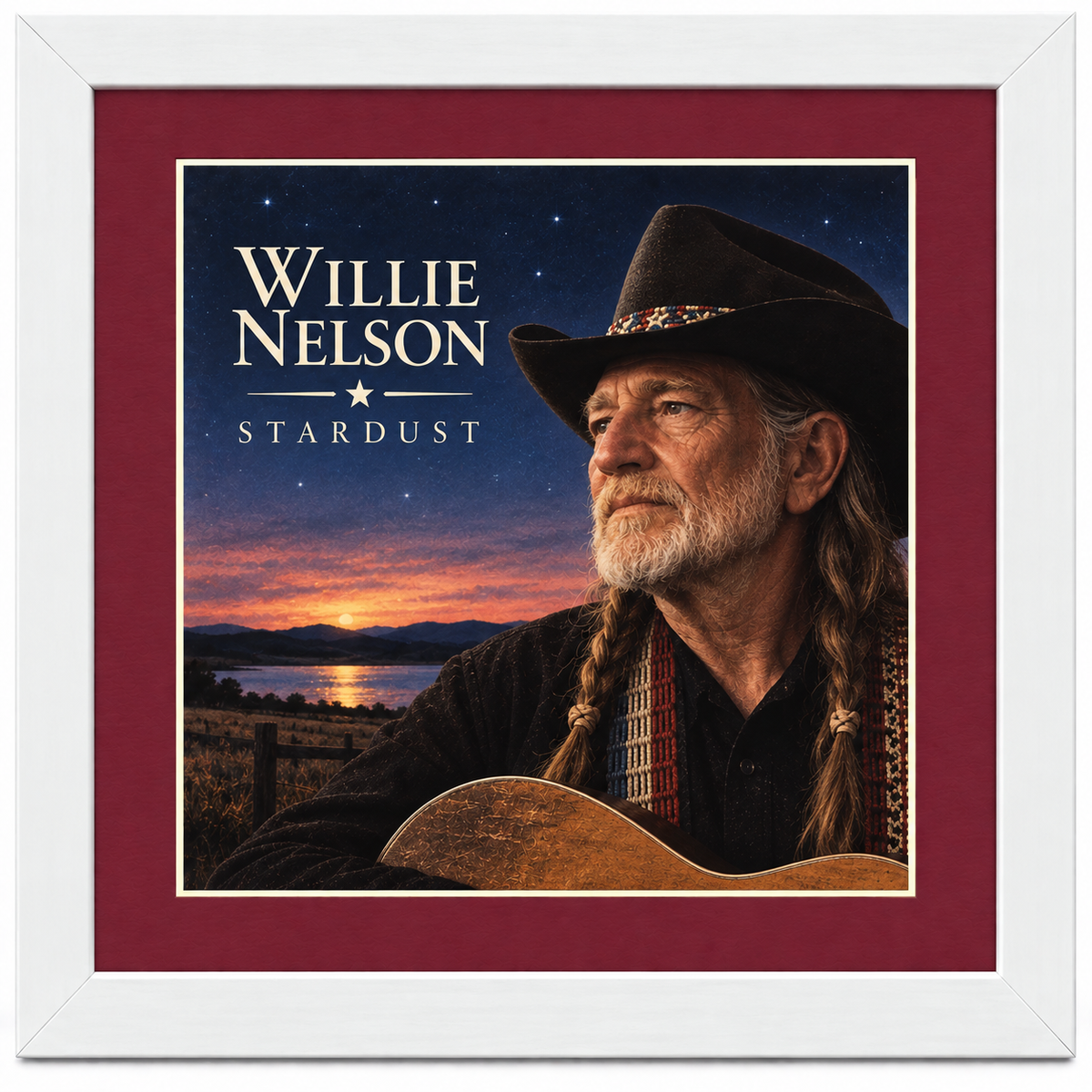 12" LP Record Album Frame for Sleeve with Mat (NO TRIM)