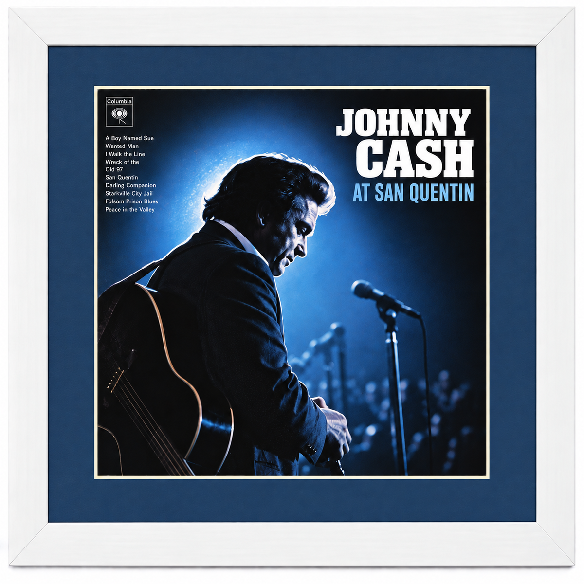 12" LP Record Album Frame for Sleeve with Mat (NO TRIM)