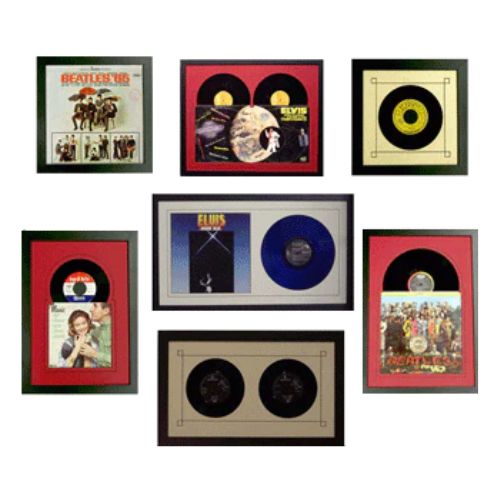 variety of record album frames