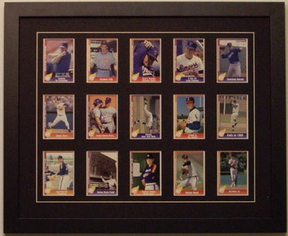 Fifteen Trading Card Frame Frame My Collection LLC Fifteen Trading Card Frame Frame My Collection LLC