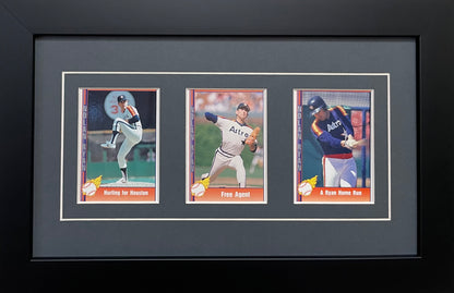 pokemon card frame 3 PSA Card Frame for (3) PSA Graded Pokemon Cards (White Design)