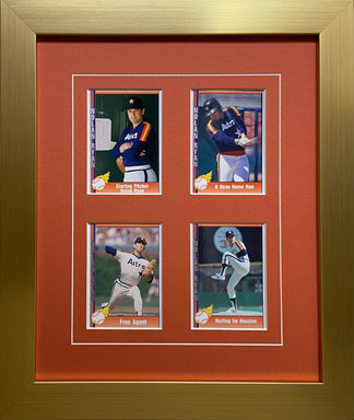 Four Trading Cards Frame – Frame My Collection LLC