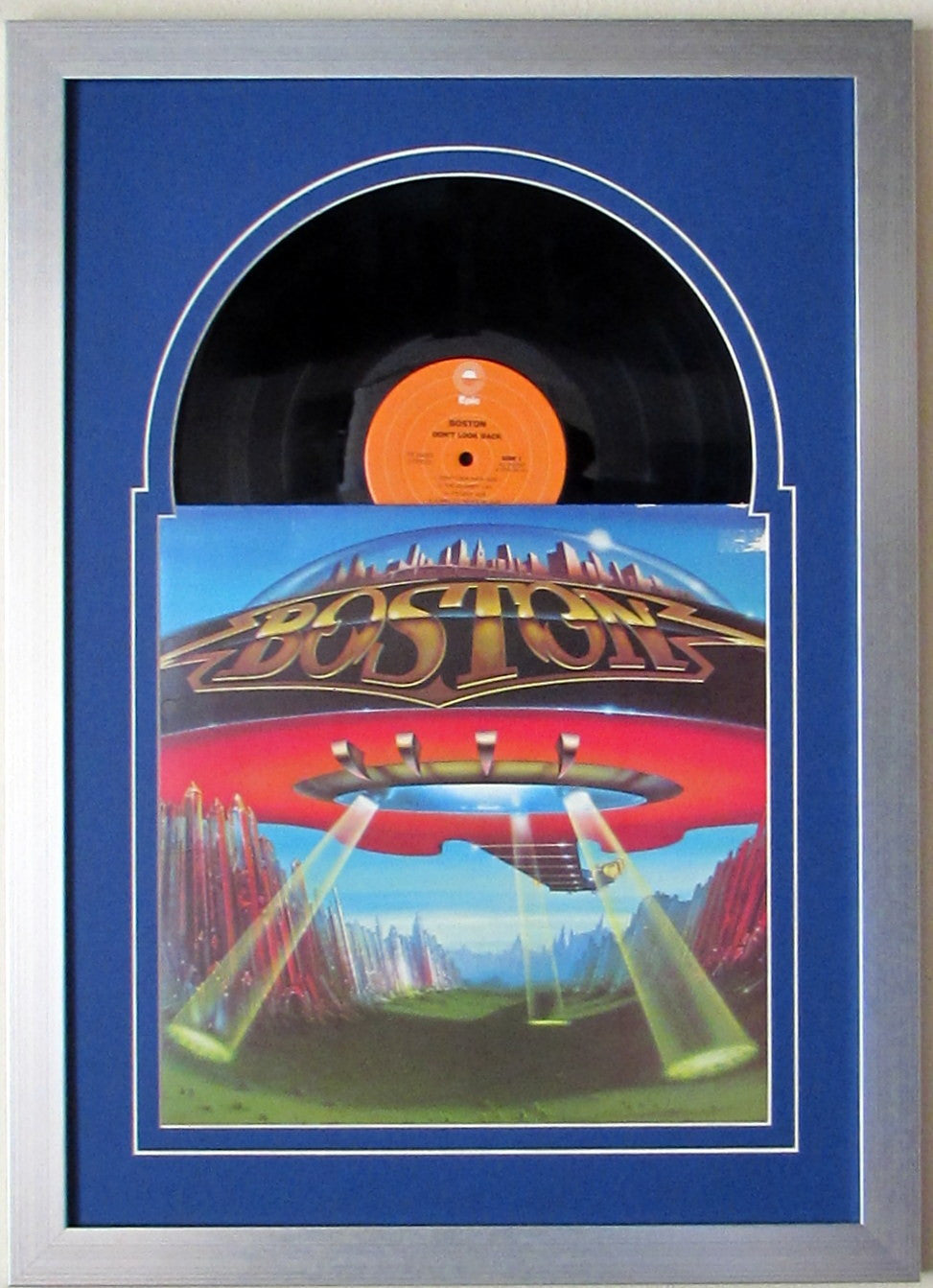 12" LP Vinyl or LaserDisc Frame with Sleeve, Jukebox style - Frame My Collection