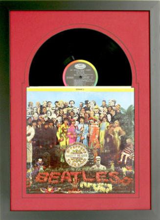 10" LP Vinyl (78) Frame with Sleeve, Jukebox style - Frame My Collection