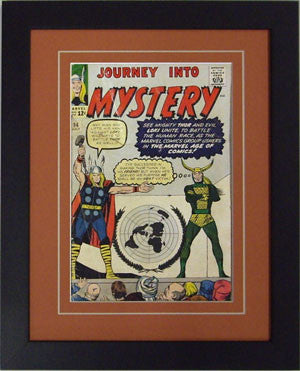 Comic Book Frame with Mat - Frame My Collection