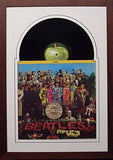 12" LP Vinyl or LaserDisc Frame with Sleeve, Jukebox style - Frame My Collection